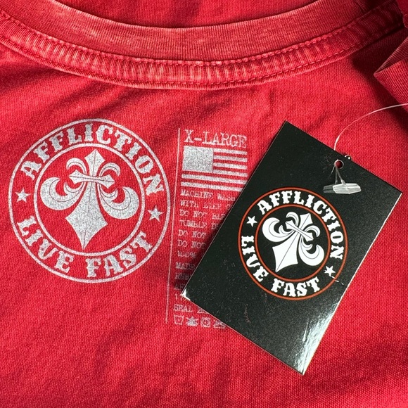 Affliction Men's Short Sleeve Graphic T-shirt -Size: XL/2XL- NWT - Picture 9 of 10